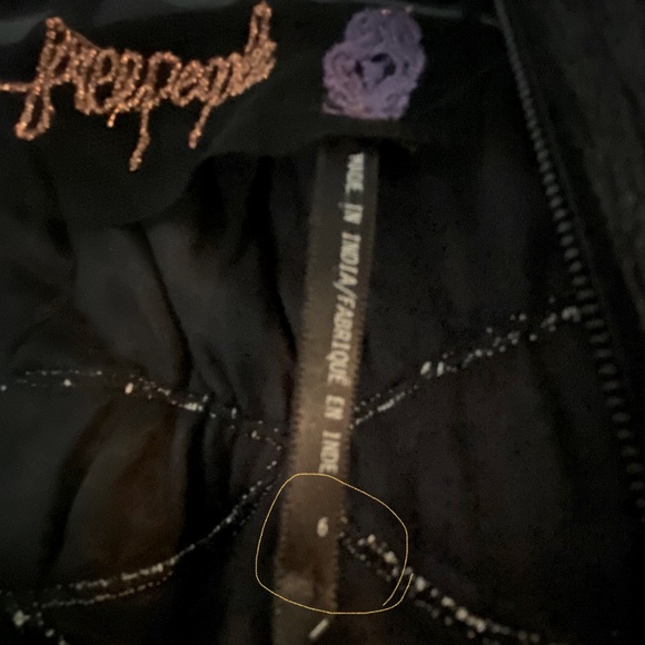 Limited Edition Free People Night Out Strapless Embroidered Mini Dress - Picture 12 of 15